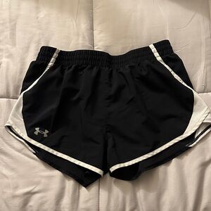 Under Armour Kids Black and White Shorts